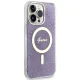Чехол Guess для iPhone 14 Pro Max 4G MagSafe, фиолетовый