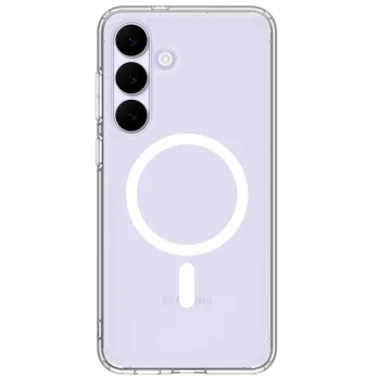 Чехол Spigen Ultra Hybrid Mag для Samsung Galaxy S25 FE MagSafe, прозрачный/белый