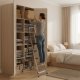 Modernhome Aluminum Folding Stepladder with Platform, 5 Steps, 150 kg