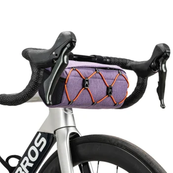 Rockbros 30110054005 velosipēda stūres soma 2.2L, violeta