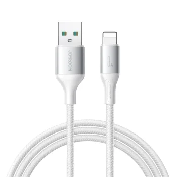Joyroom S-A28 USB-A - Lightning kabelis 2m 3A, balts