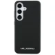 Чехол Karl Lagerfeld Saffiano Metal Logo MagSafe для Samsung Galaxy S25 - Черный