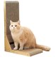 Cat Corner Scratcher with Toy Cardboard Scratching Post Bed Lounger