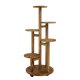 Ruhhy Wooden Plant Stand on Wheels, 6 Tiers, 86 cm