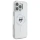 Apple iPhone 16 Pro 6.3\'\' Karl Lagerfeld IML Metal Choupette Head MagSafe Cover Case, White | Чехол Кейс...