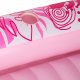 Piepūšamais matracis peldēšanai ar spilvenu, sauļošanās zvilnis, rozā