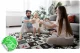 Nukido NK-340 Double-sided Foldable XPE Foam Play Mat Pad Rug for Kids, Ocean-Numbers, 200x180cmx1cm