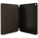 Karl Lagerfeld Saffiano Monogram Ikonik grāmatiņas tipa vāciņš priekš iPad 10.2\" (7. paaudze), melns
