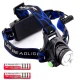 Налобный фонарь LED T6 Zoom с 2 аккумуляторами
