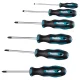 Skrūvgriežu komplekts Makita E-10528, 6 gab.
