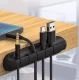 Kabeļu organizators pelēks | Cable organizer gray