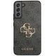 Guess 4G Big Metal Logo vāciņš Samsung Galaxy S23+ pelēks
