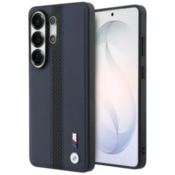BMW M Perforated Stripe MagSafe чехол для Samsung Galaxy S26 Ultra, темно-синий