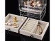 Juvelierizstrādājumu Organizators Lāde Bižutērijas Displejs Statīvs | Jewellery Organiser Casket Display