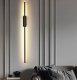 Sienas lampa LED 100cm 15W 4000K, melna
