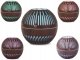 Air Humidifier and Aroma Diffuser with RGB LED Night Light, 300 ml, Dark Brown
