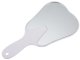 Tooth-Shaped Hand Mirror for Dentistry and Cosmetics, White