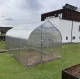 Pilienveida siltumnīca KLASIKA DROP 2.5x10 m, 4 mm polikarbonāts