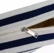 Malatec 21157 pludmales un piknika soma, 22L, tumši zila ar baltām svītrām