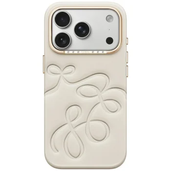 Uniq Coehl Cloude telefona vāciņš iPhone 18 Pro / 17 Pro ar magnētisko uzlādi, bēšs