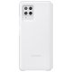 Original Samsung Galaxy A42 (SM-A426B) S View Wallet Case Cover with Intelligent Display, White (EF-EA426PWEGEW)