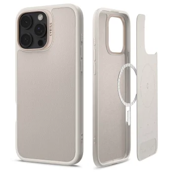 Spigen Cyrill Kajuk MagSafe iPhone 16 Pro Max vāciņš - bēšs | Case Beige