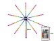 Smart RGB LED Fireworks Light with App and Remote Control, Multicolor