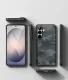 Чехол Ringke Onyx MagSafe для Samsung Galaxy S26, серый/черный