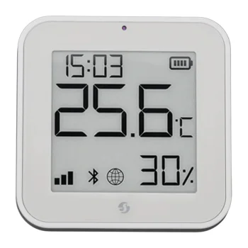 Temperature and Humidity Sensor Shelly BLU H&T ZB BLUHTDZBW, White