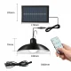 Outdoor Garden Light Solar Night LED Lamp (Chandelier) with Solar Panel (Battery) and Remote Control