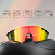 Rockbros 10183 polarizētas velo brilles, sarkanas