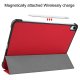 Apple iPad Air 13\'\' (2024) (A2903 A2898) PU Leather Protective Tri-fold Book Case Cover, Red | Planšetes Vāciņš...