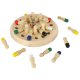 Educational puzzle game, brainteaser \"Match colors\" from memory