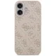 Чехол Guess 4G Ring Classic Logo MagSafe для iPhone 17, розовый