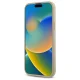 Чехол DKNY для iPhone 15 Plus Quilted Stack Logo, бежевый