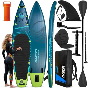 Inflatable SUP Paddle Board, Neo-Sport Reefbreak 170300, 350x81x15 cm