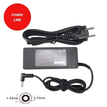 Блок питания Extra Digital для ноутбука ASUS 90W (19V, 4.74A)