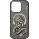 Чехол Nimmy Dragon MagSafe для iPhone 16 Pro, Gray