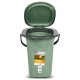 GreenBlue GB320GG portatīvā tualete, zaļa/pelēka