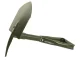 Multifunkcionāla Saliekama Izdzīvošanas Tūrisma Sapiera Lāpsta ar Somu | Folding Camping Survival Sapper Shovel