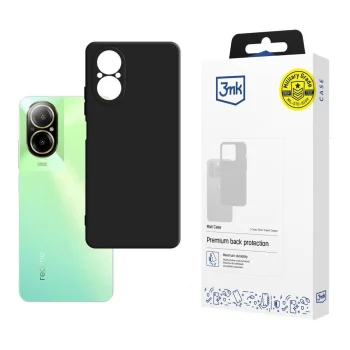 3mk Matt Case for Realme C67, Black