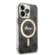 Apple iPhone 13 Pro Max 6.7\" Guess 4G Print MagSafe Case Cover (GUBPP13XH4EACSK) + Charger, Black | Чехол...