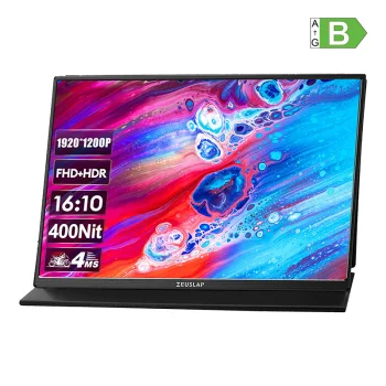Портативный монитор ZEUSLAP Z14Lite 14" 1920 x 1200 WUXGA USB-C Mini HDMI