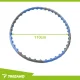 Массажный обруч TRIZAND 00026347 с магнитами 110см синий/черный