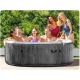 Piepūšamais SPA baseins 6 personām ar masāžu, Intex 28442, 216x71 cm