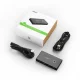 Ugreen US216 USB 3.2 Gen 1 komutators 2 datoriem, 4 porti, melns