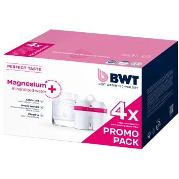 BWT Magnesium Mineralized Water ūdens filtra kasetnes, 4 gab.