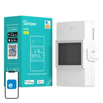 Sonoff POW Elite POWR320D viedais Wi-Fi slēdzis ar enerģijas skaitītāju