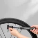 Ручной велосипедный насос ROCKBROS TM-1701P 80 PSI для Presta и Schrader, черный
