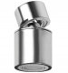Grozāms Ūdens Aerators ar Dubulto Strūklu uz Šarnīra Jaucējkrāna Uzgalis, Sudrabs | Dual Swivel Faucet Aerator...